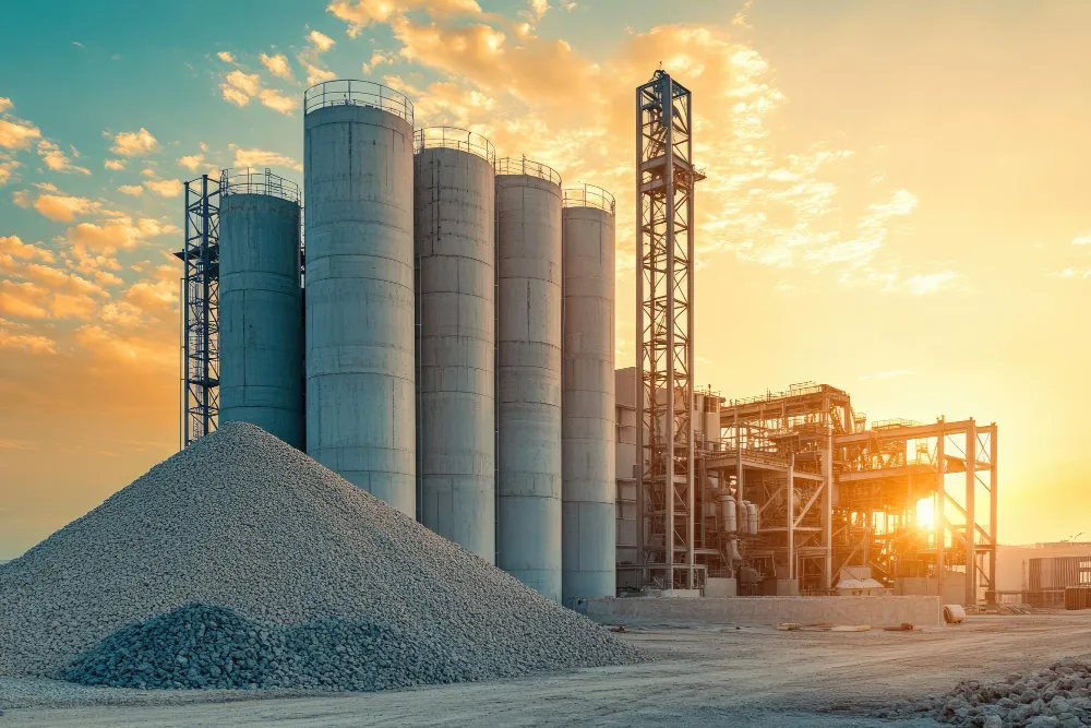 Cement plant rotary kiln and industrial thermal operation